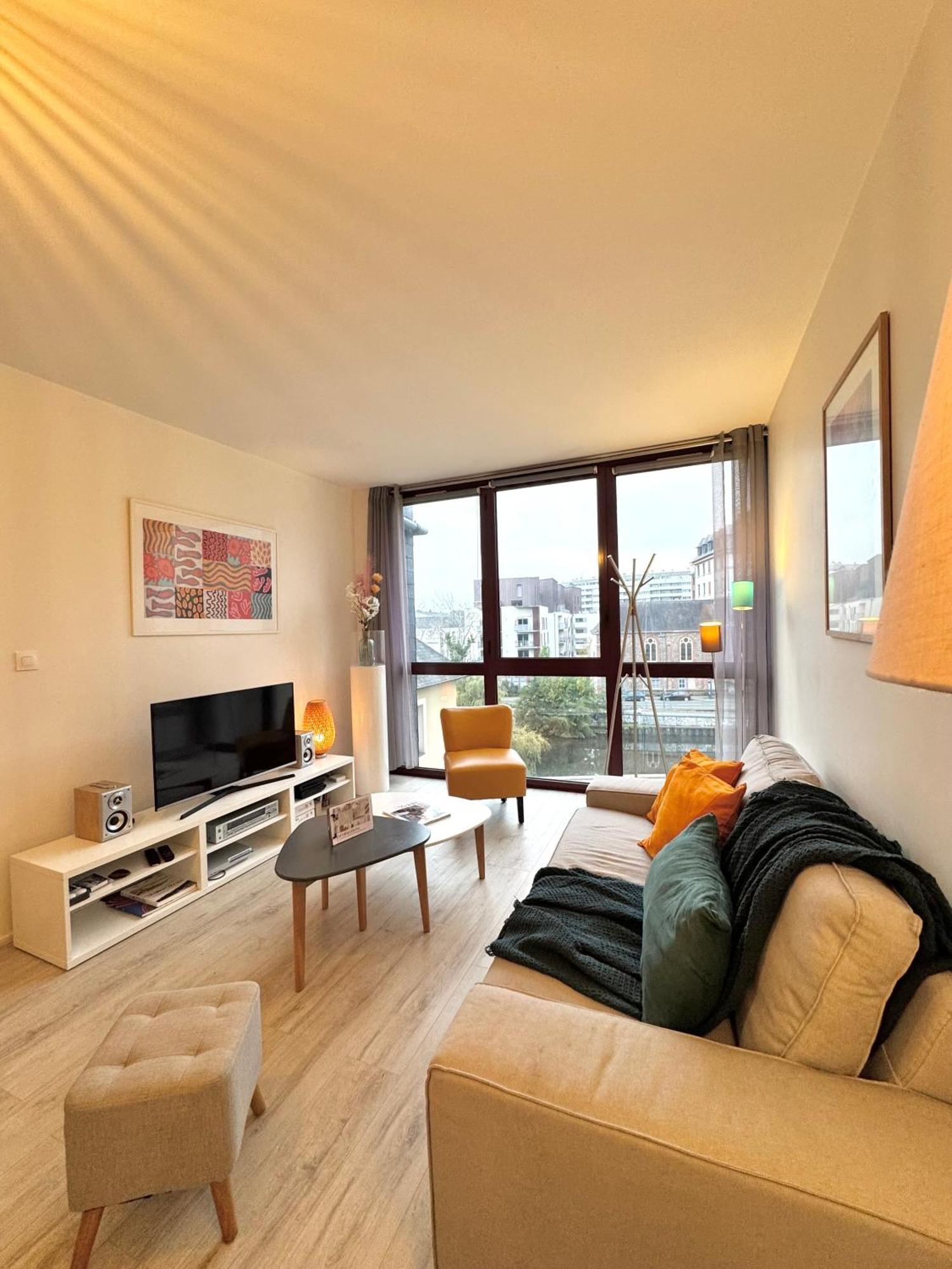 Le Nantais, Centre De Rennes Avec Garage Prive Apartamento Exterior foto